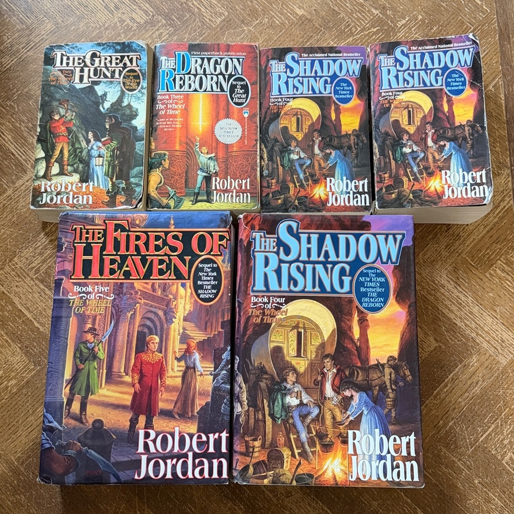 Robert Jordan Wheel of Time Books